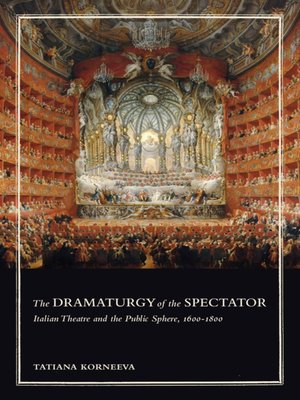 cover image of The Dramaturgy of the Spectator